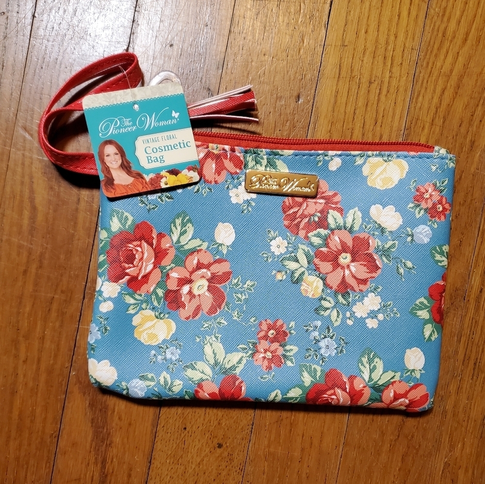 The Pioneer Woman Vintage Floral Cosmetic Bag